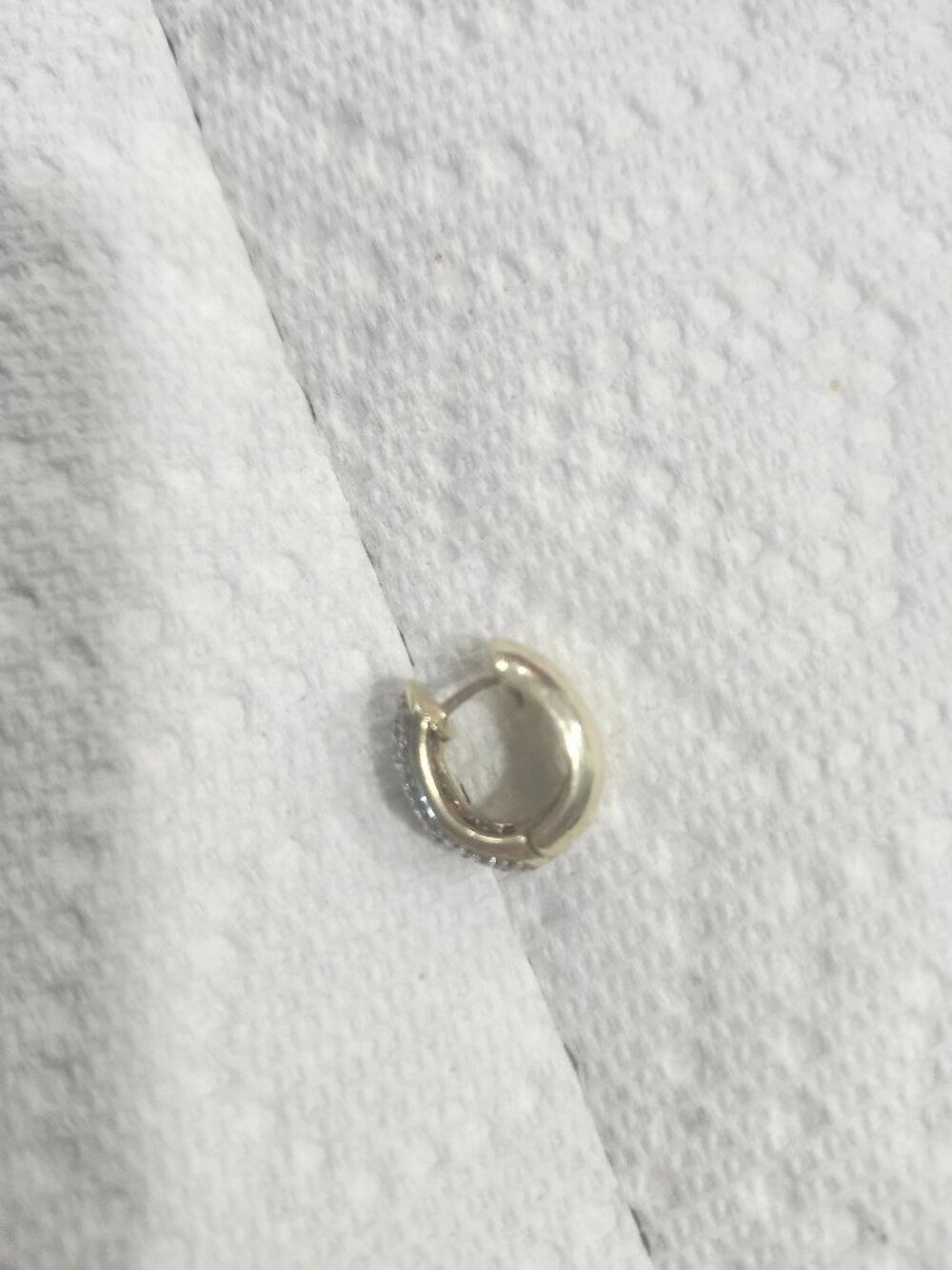 Single Diamond Earring